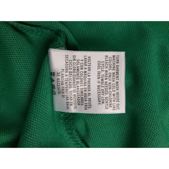 Fun Green Polo Short Sleeve Shirt Makers Mark XL - Picture 9 of 11